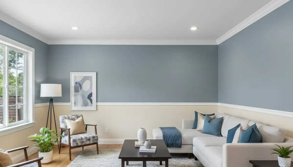Professional interior painting in San Mateo, CA showcasing smooth finishes and modern home color updates