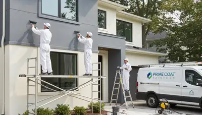 Professional exterior house painting in San Mateo, CA protecting homes from coastal weather damage