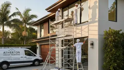House painting service in San Mateo, CA for interior and exterior home painting projects