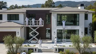 House painting team serving San Mateo, CA, delivering professional residential painting services