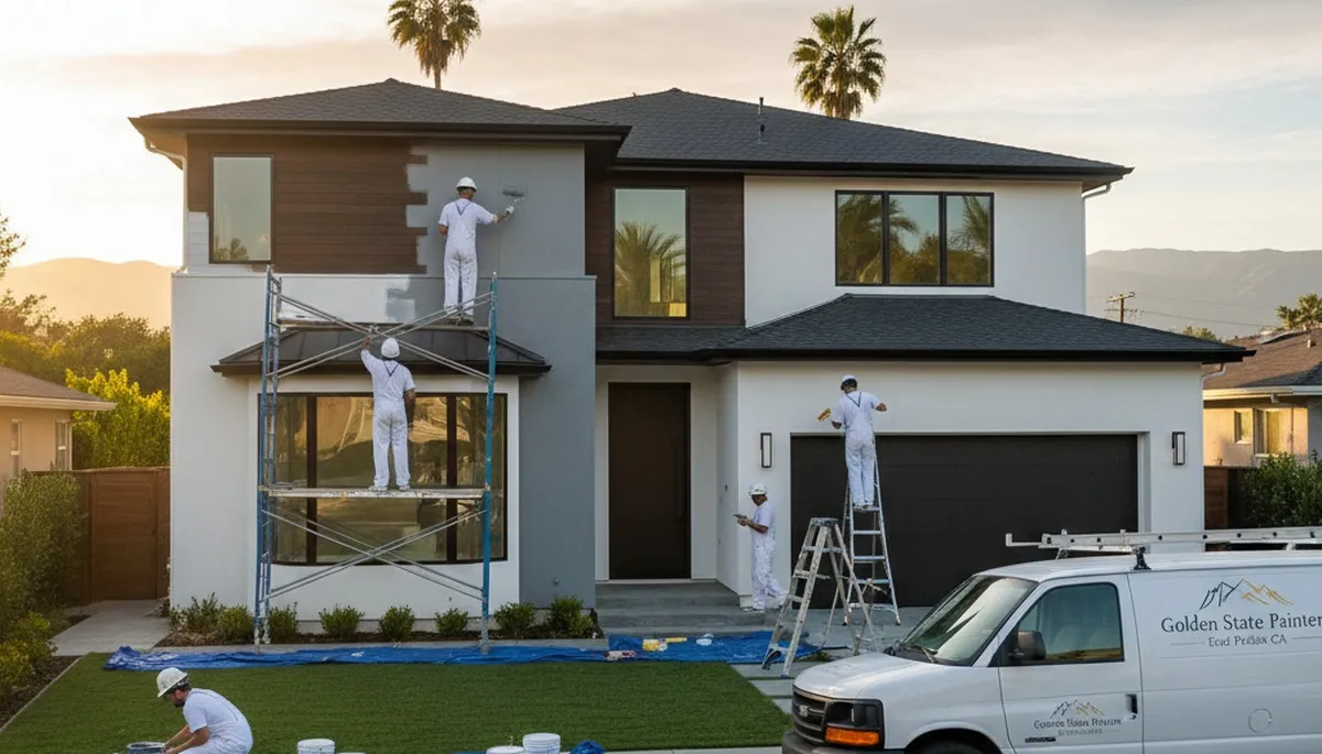 House painters in San Mateo, CA delivering professional residential painting services