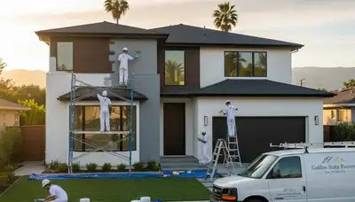 House painters in San Mateo, CA delivering professional residential painting services