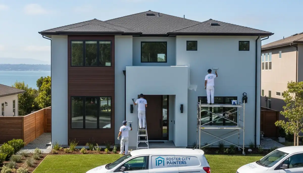 House painting services in San Mateo, CA for residential exterior and interior homes
