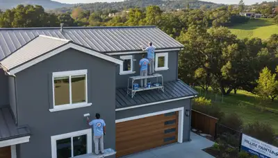 House painting services in San Mateo, CA for residential exterior and interior homes