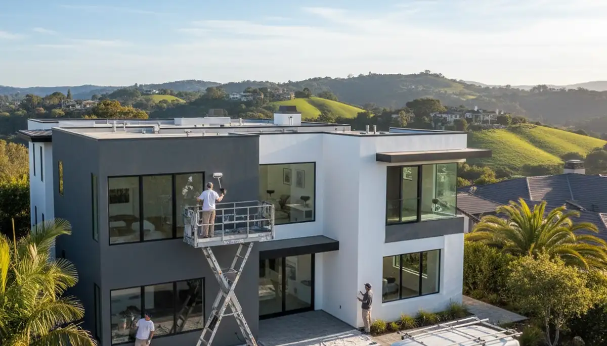 House painters in San Mateo, CA providing professional interior and exterior painting services