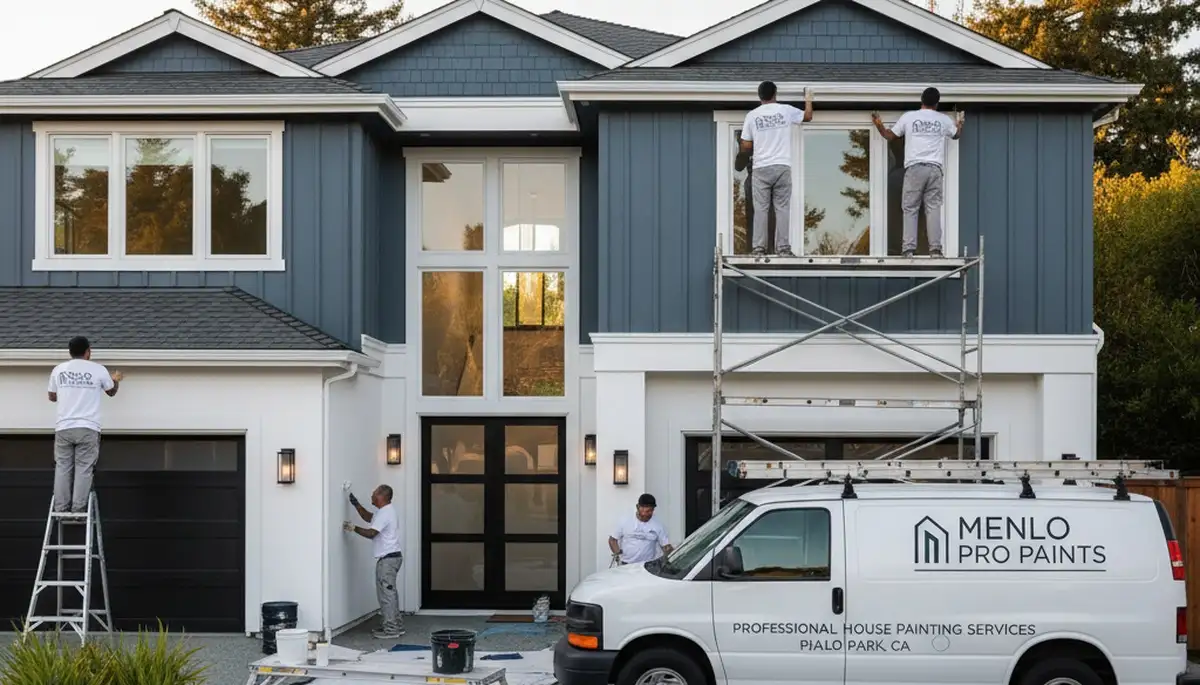 House painting service in San Mateo, CA for residential interior and exterior painting projects