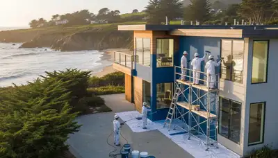 House painting services in San Mateo, CA by HousePaintingSanMateoCA.com