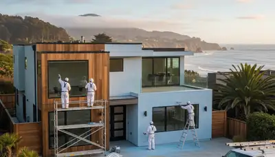 House painters in San Mateo, CA providing professional interior and exterior painting services