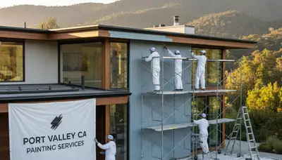 House painting service in San Mateo, CA for residential exterior and interior projects