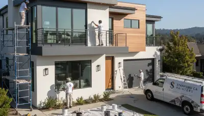 House painting service in San Mateo, CA for residential interior and exterior home painting