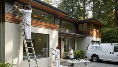 House painting contractor serving San Mateo, CA for interior and exterior home painting services
