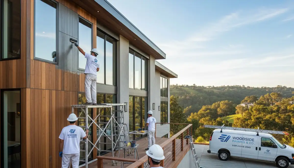 House painting services in San Mateo, CA by HousePaintingSanMateoCA.com