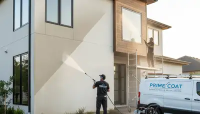 Professional pressure cleaning San Mateo CA home exterior by local house painters